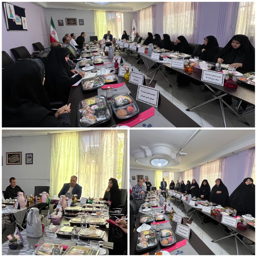 دیدار با مسئولین اداره و برگزاری جلسه مدیران محور 5