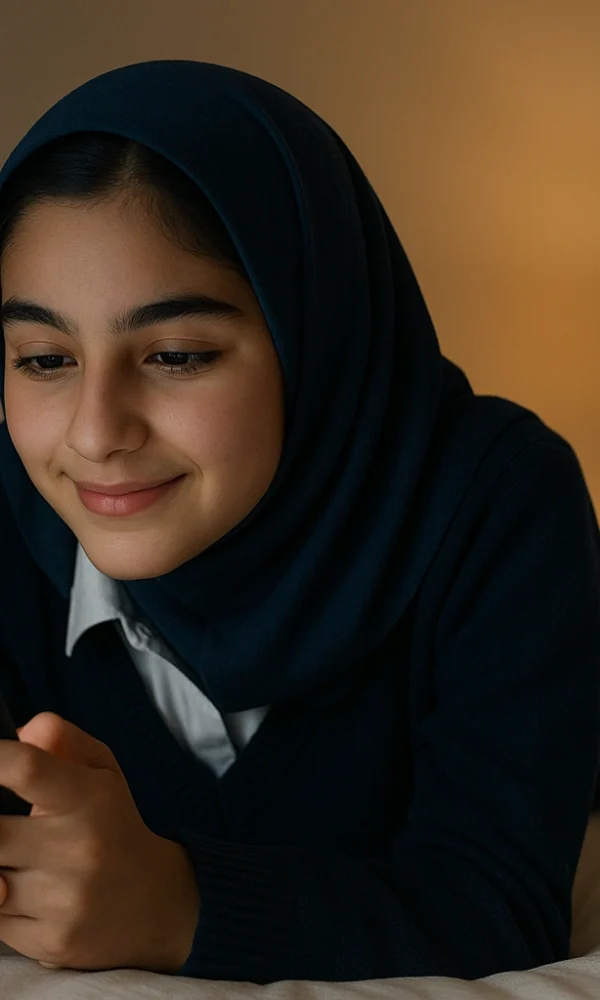 استفاده از موبایل قبل خواب