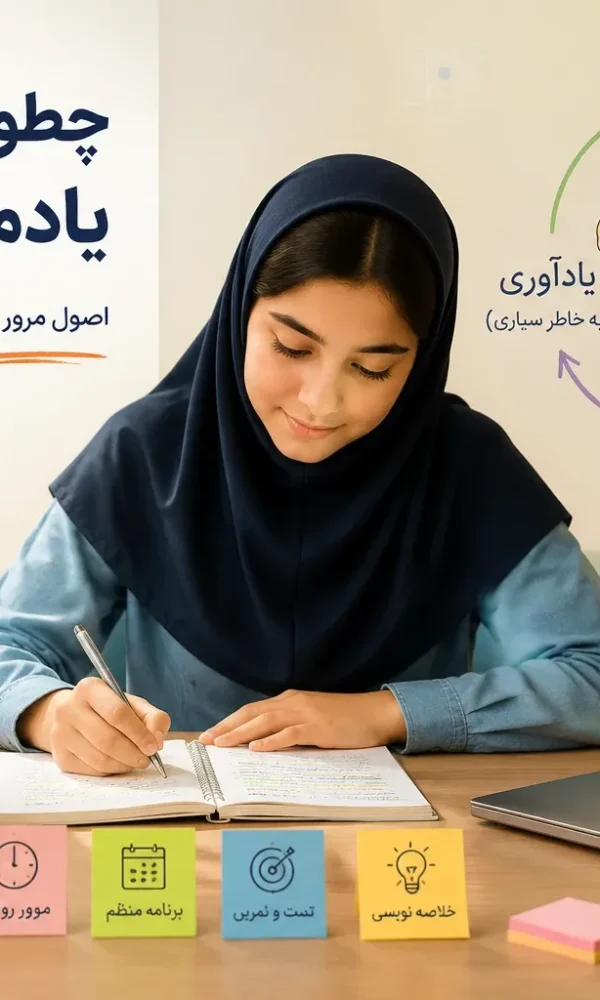 چرا بعضی مطالب درسی سریع فراموش می‌شوند