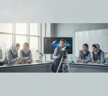 کشف استعدادهای علمی دختران نوجوان