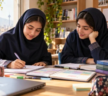 نقشه موفقیت دانش‌آموزان دبیرستانی در ۳۰ روز اول مهر ۱۴۰۵
