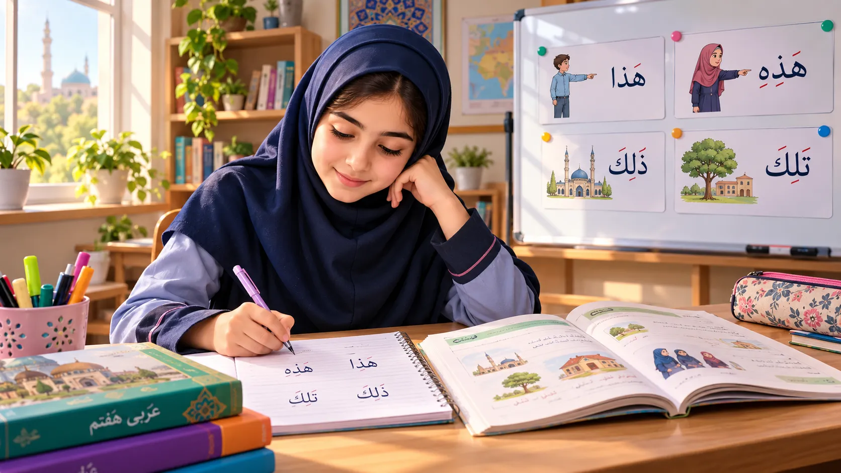 اسم اشاره در عربی هفتم