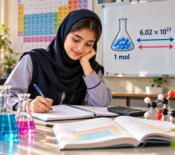 مول و شمارش ذرات در شیمی دهم
