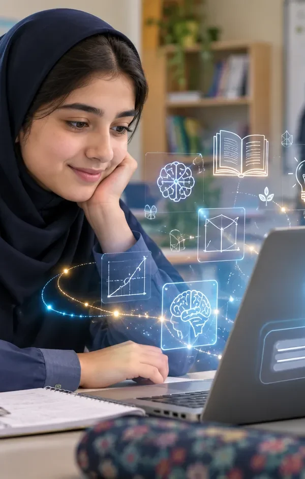 هوش مصنوعی در مدرسه و استفاده دانش‌آموزان از ChatGPT برای یادگیری
