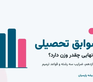 تراز سوابق تحصیلی؛ سهم هر امتحان نهایی در کنکور ۱۴۰۶
